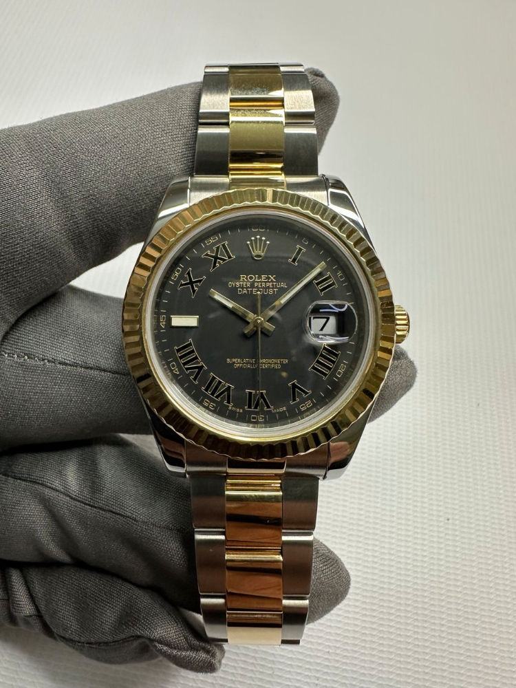 Часы Rolex Datejust II 41mm Steel and Yellow Gold 116333 bkro