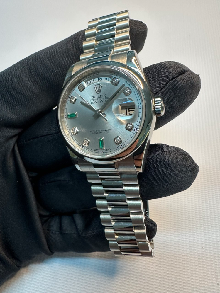 Часы Rolex Day-Date 36mm Platinum 118206-0114