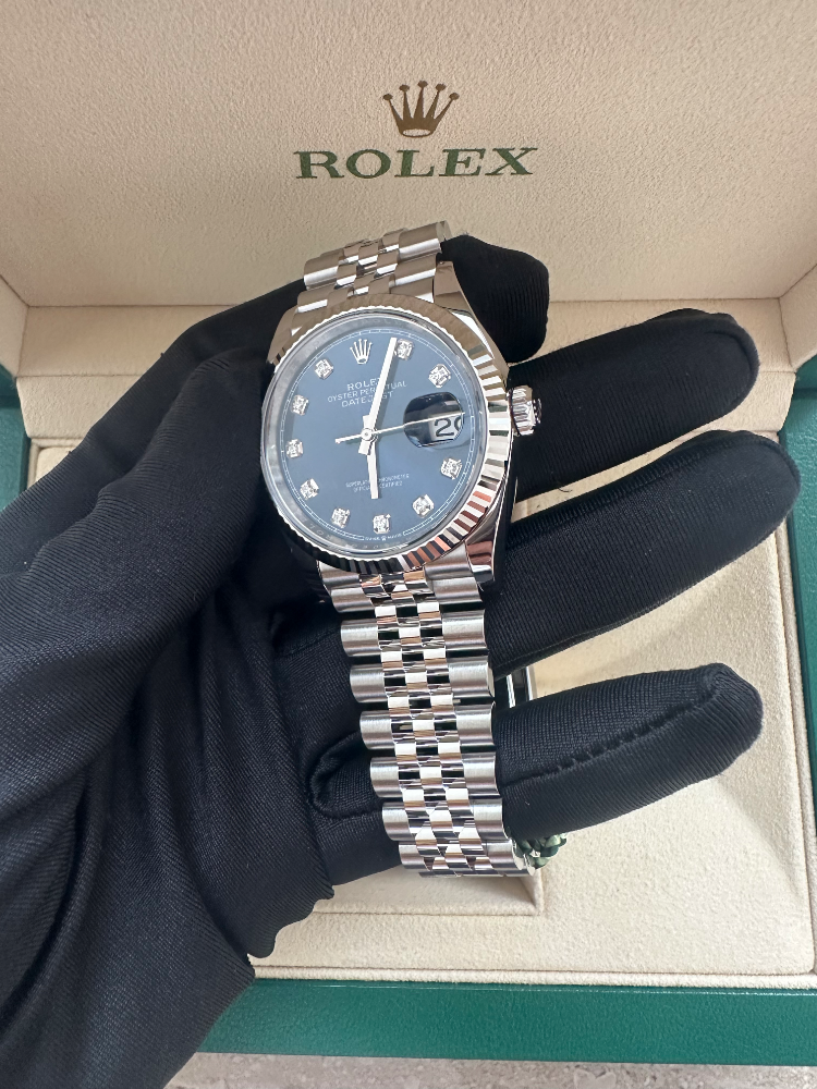 Часы Rolex Datejust 36mm Steel and White Gold 126234-0037