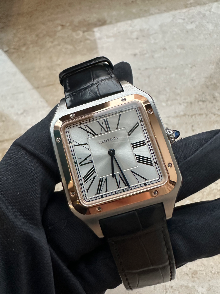 Часы Cartier SANTOS-DUMONT XL W2SA0017