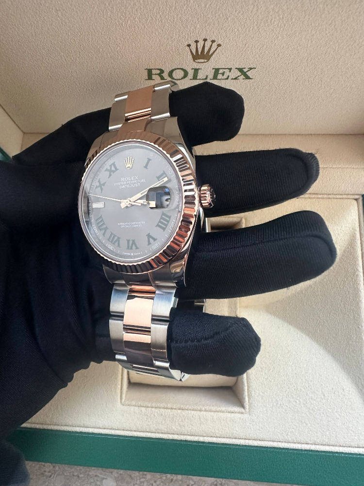 Часы Rolex Steel and Rose Gold Datejust 41mm 126331