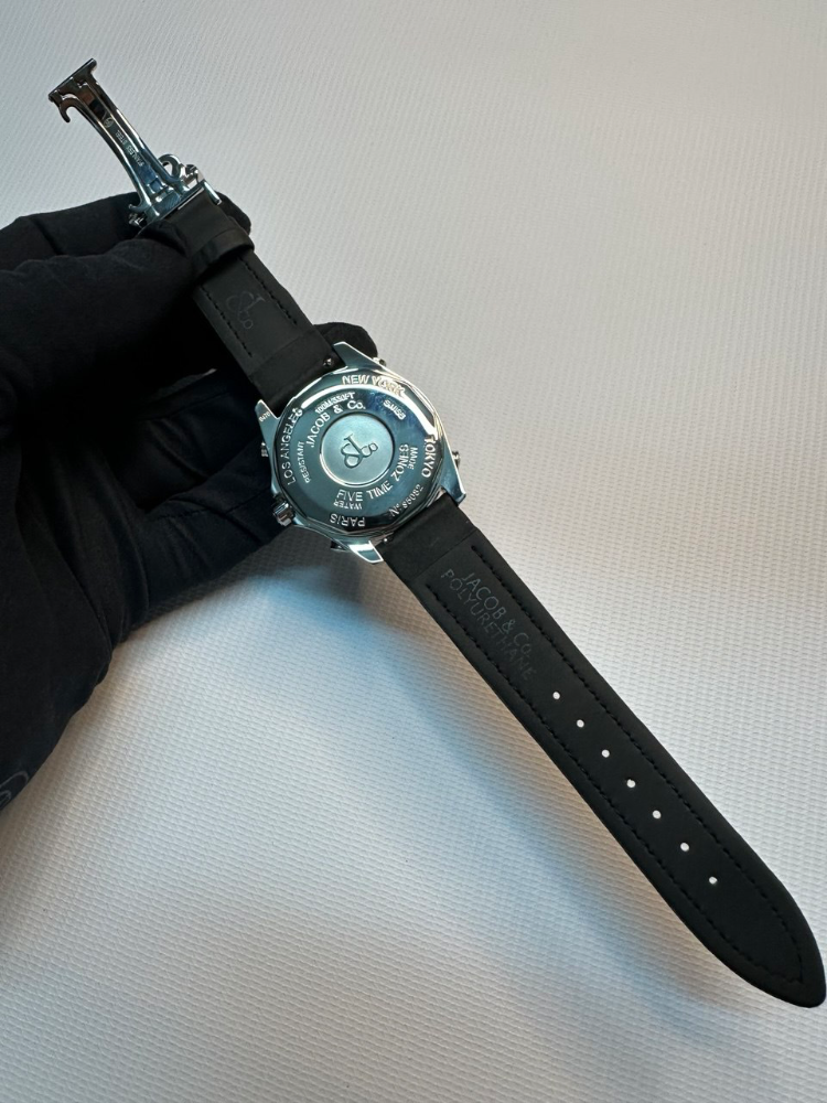 Часы JACOB &Co Five Time Zone 47mm JC-7DA15529