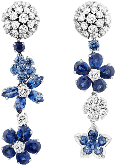 Серьги Van Cleef & Arpels . FOLIE DES PRES VCARP05G00