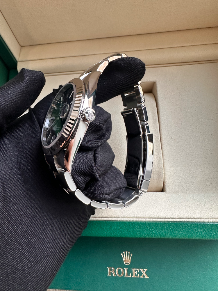Часы Rolex DateJust Steel and White gold 41 mm 126334-0017