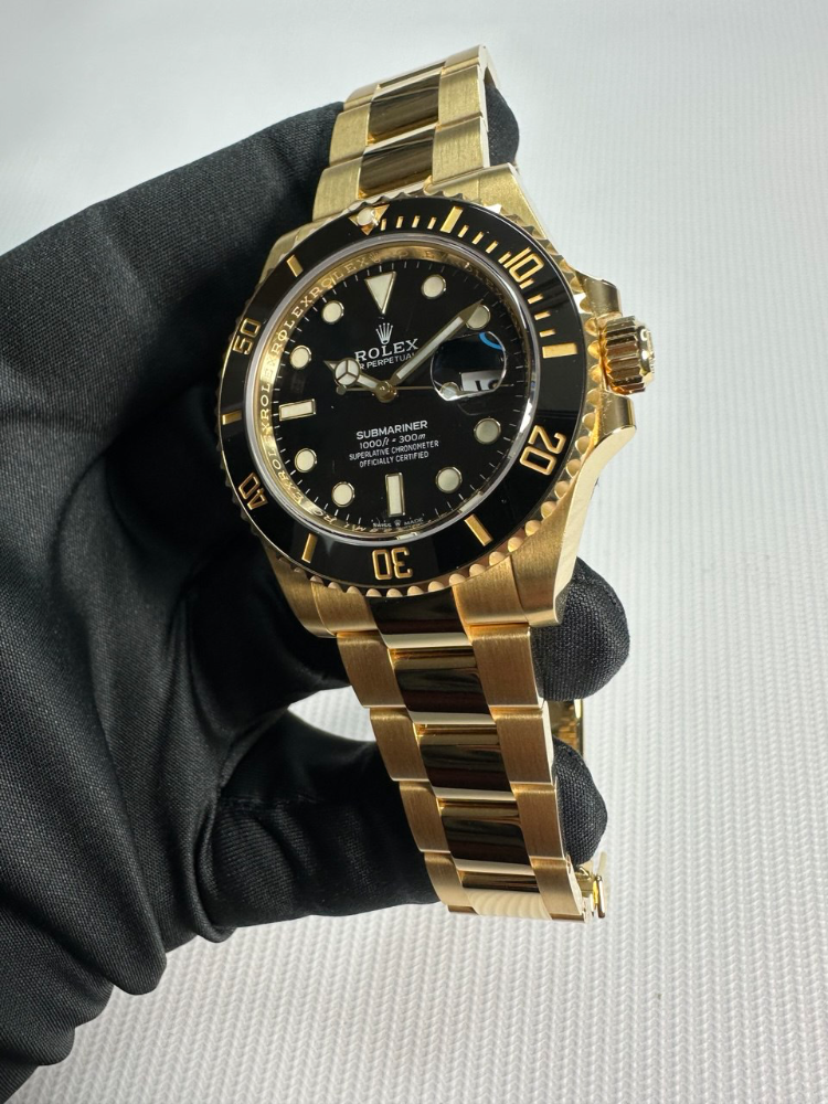 Часы Rolex SUBMARINER DATE 41 MM YELLOW GOLD 126618LN