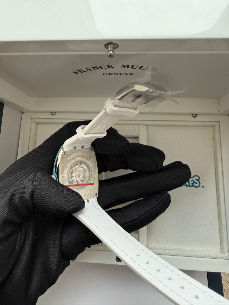 Часы Franck Muller VANGUARD SMURFETTE BLUE V 32 SC AT FO SMURFETTE (BL)