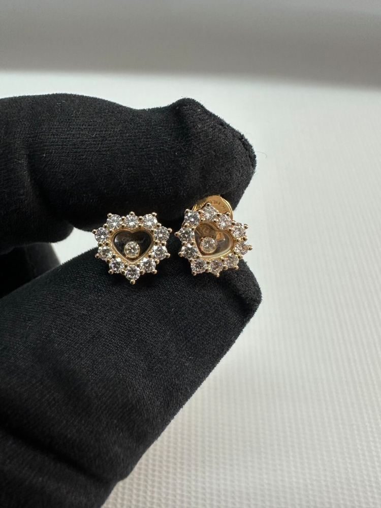 Серьги Chopard Happy DAIMONDS 839510-5001