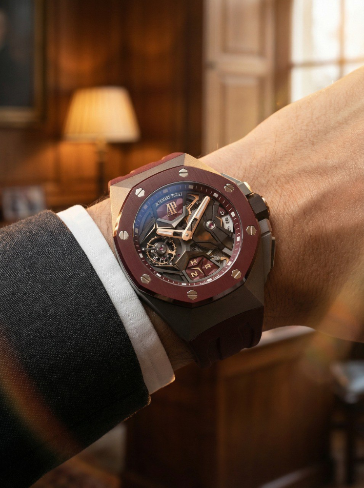 Часы AUDEMARS PIGUET ROYAL OAK CONCEPT FLYING TOURBILLON GMT 26589IO.OO.D500CA.01