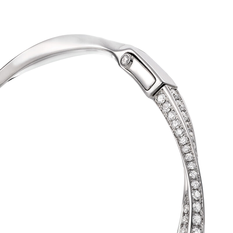 Браслет Graff Spiral Pavé Diamond Bangle RGB351