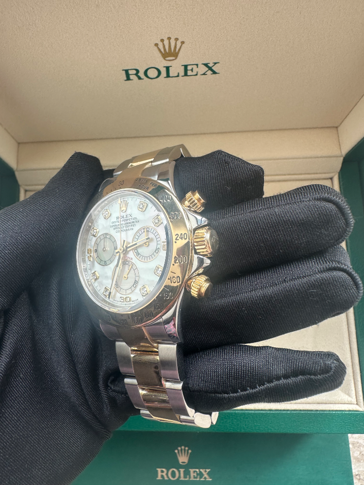 Часы Rolex Cosmograph Daytona 40mm Steel and Yellow Gold 116523