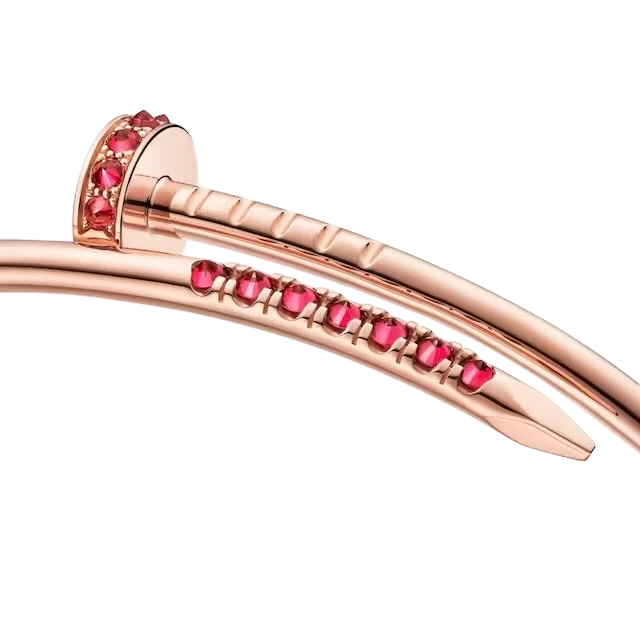 Браслет Cartier JUSTE UN CLOU BRACELET SMALL MODEL RUBIES B6092517