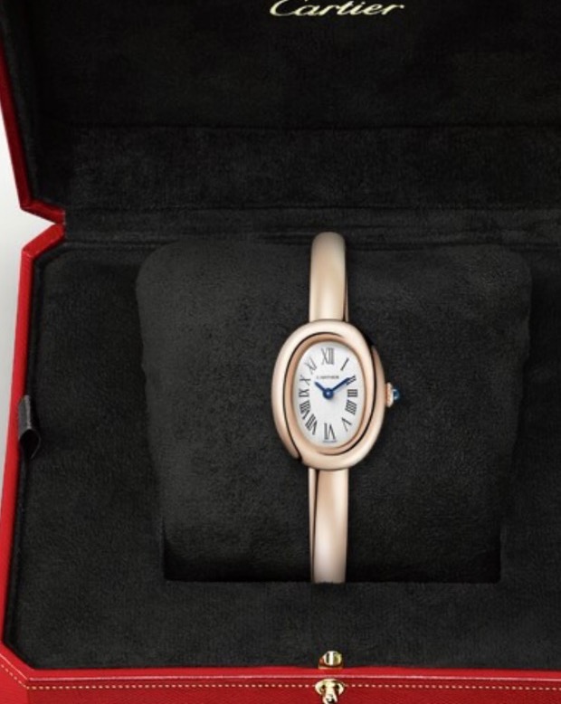 Часы Cartier BAIGNOIRE WATCH (SIZE 16) ROSE GOLD WGBA0020