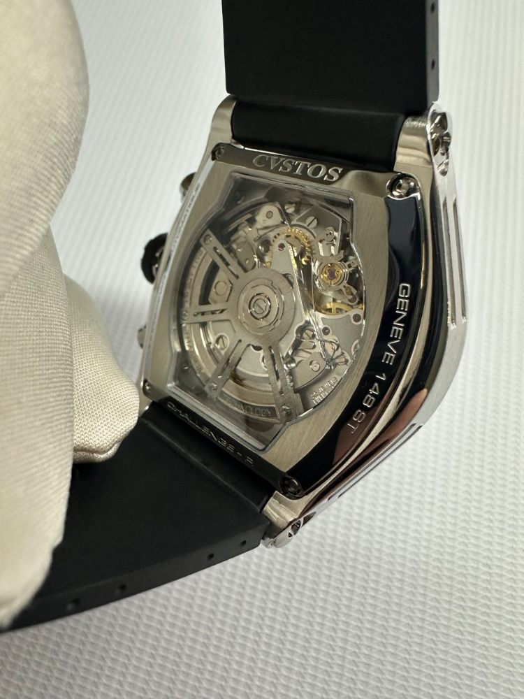 Часы Cvstos CHALLENGE R-50 CHRONO STAINLESS STEEL & DIAMOND