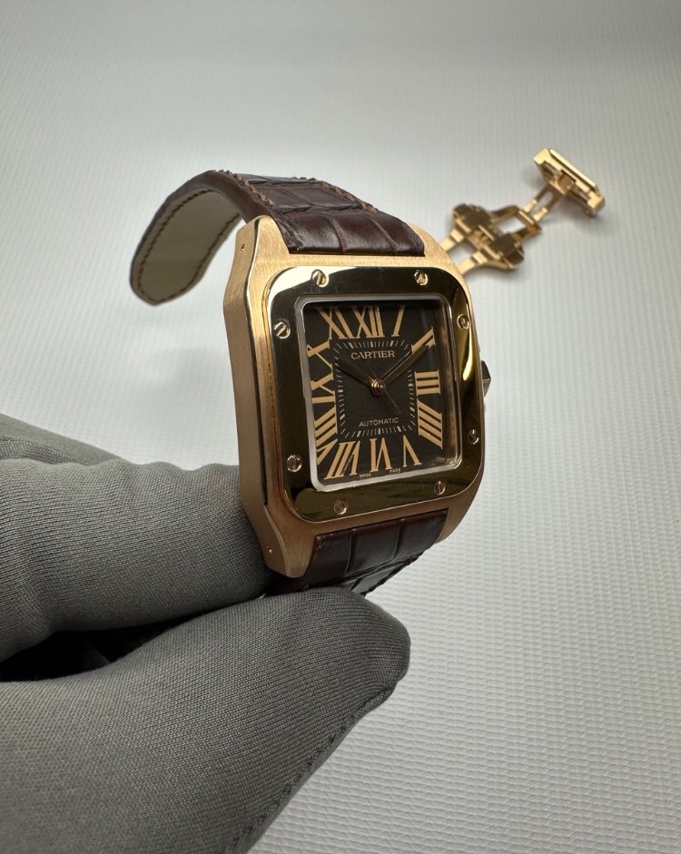 Часы Cartier Santos 100 Large W20127Y1
