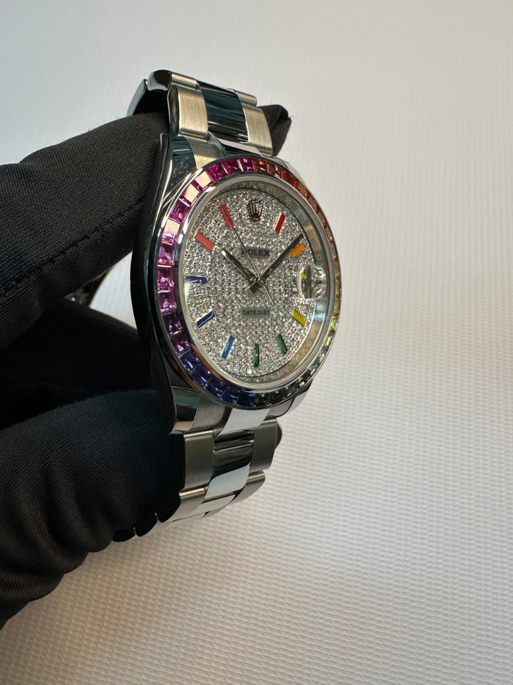 Часы Rolex Datejust 41mm 126300 Тюнинг
