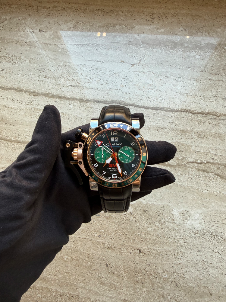 Часы Graham CHRONOFIGHTER OVERSIZE GMT 2OVGG.B26A