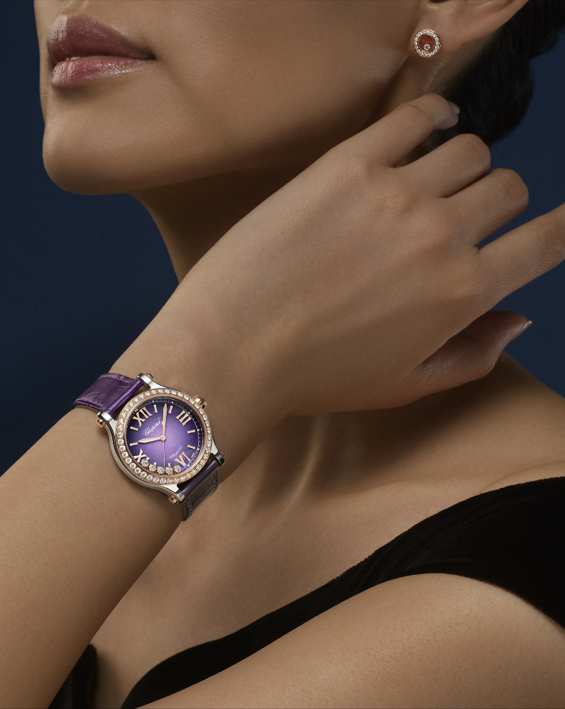 Серьги Chopard Happy Diamonds Icons 83A017-0201