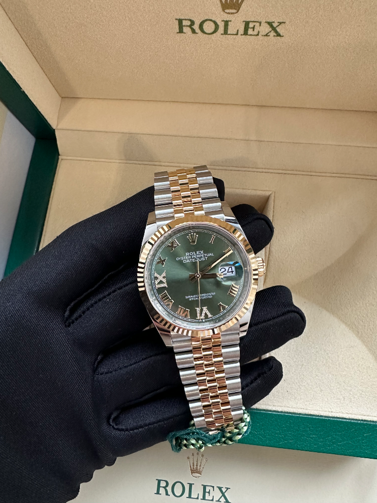 Часы Rolex Datejust 36mm Steel and Yellow Gold 126233-0025
