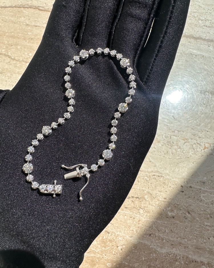 Браслет No name с бриллиантами 4 50ct.