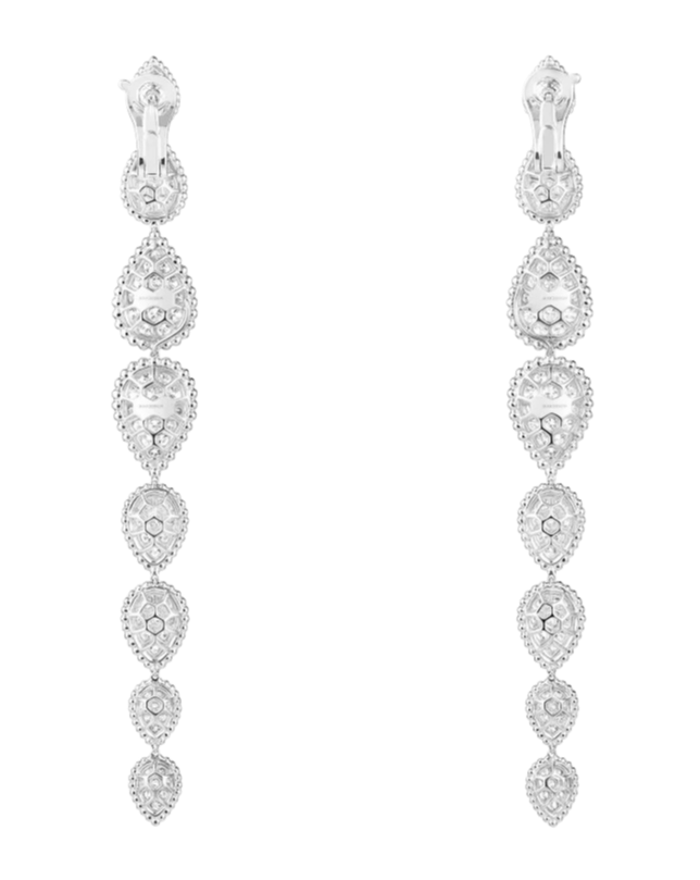 Серьги Boucheron Serpent bohème pendant earrings JCO01447