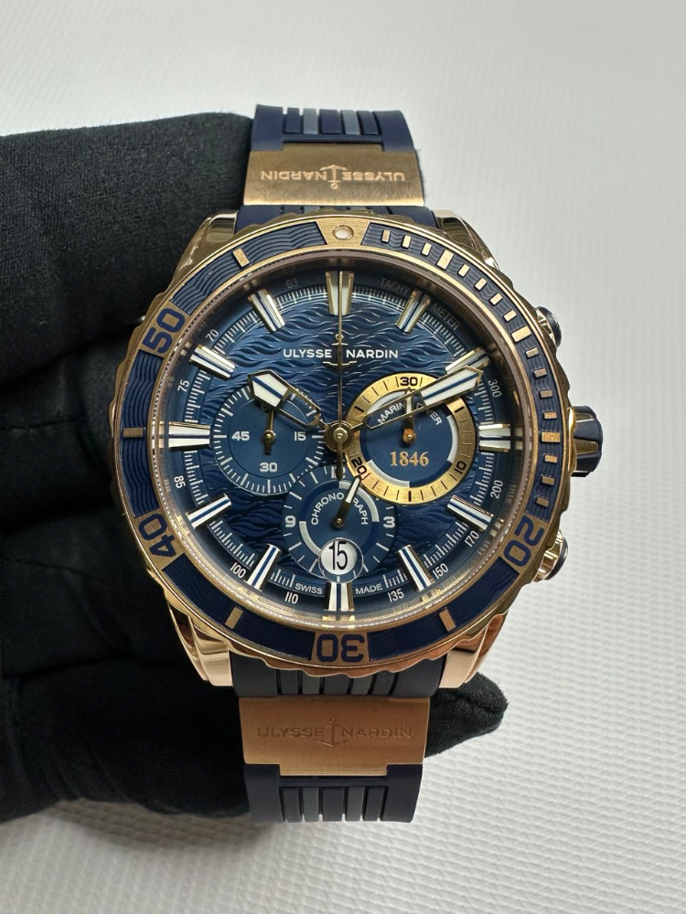 Часы Ulysse Nardin Diver Chronograph 1502-151-3/93