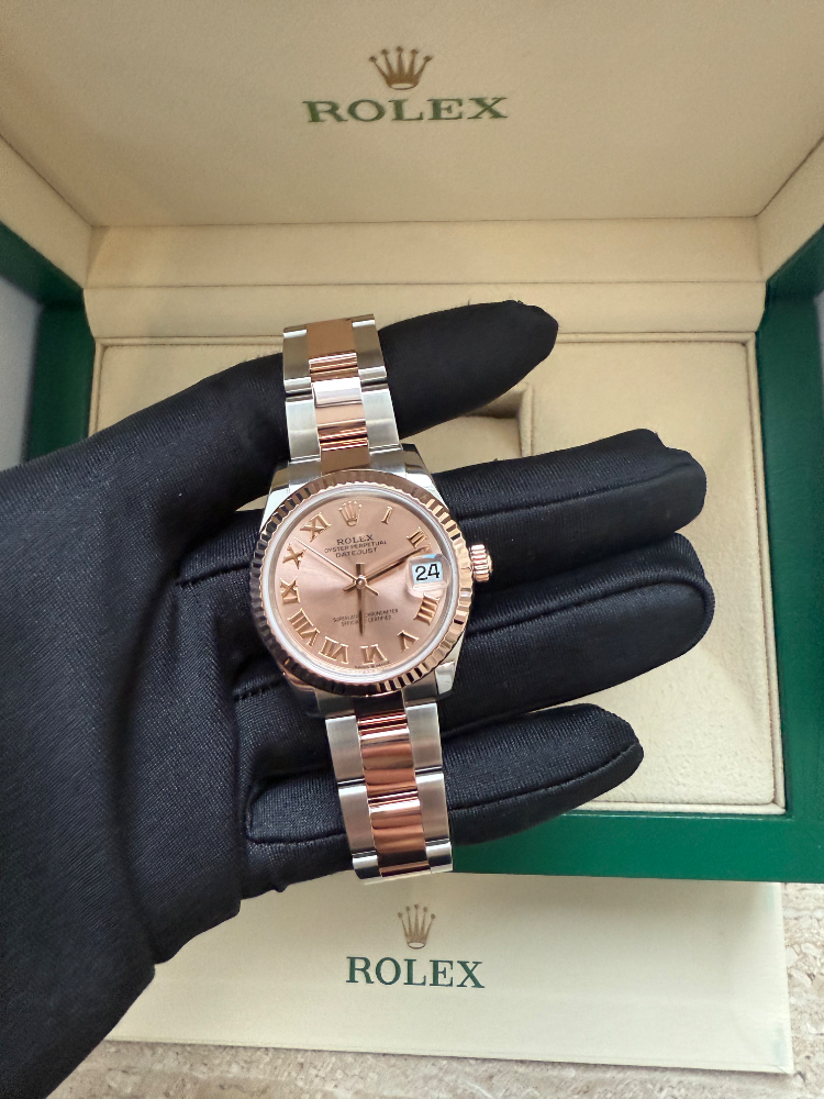 Часы Rolex DateJust 31mm Steel and Everose Gold 278271