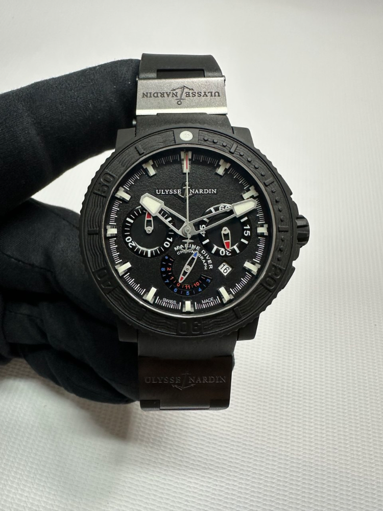 Часы Ulysse Nardin Diver Black Sea Chronograph 353-92-3C