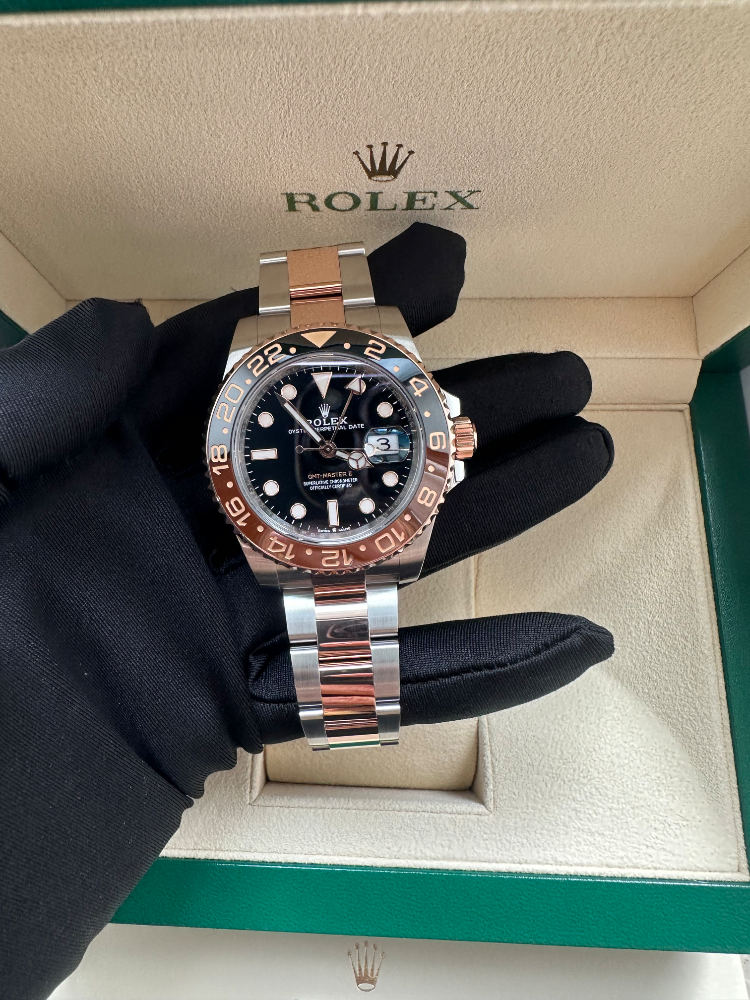 Часы Rolex GMT Master II 40mm Steel and Everose Gold Root Beer 126711CHNR-0002