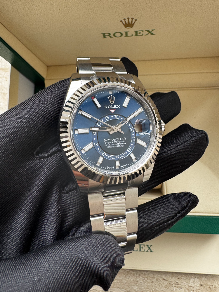 Часы Rolex Sky-Dweller steel and white gold 336934-0005