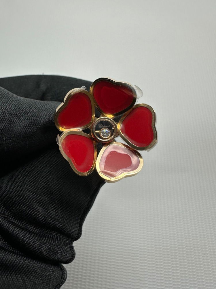 Кольцо Chopard Happy Diamonds Happy Hearts Flowers 82A085-5810