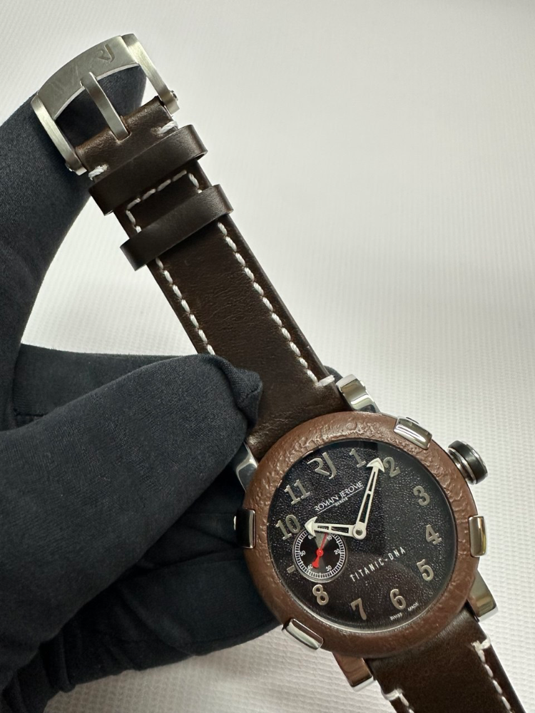 Часы Romain Jerome TITANIC-DNA OXY STEEL 46mm T.OXY3.11BB.00.BB