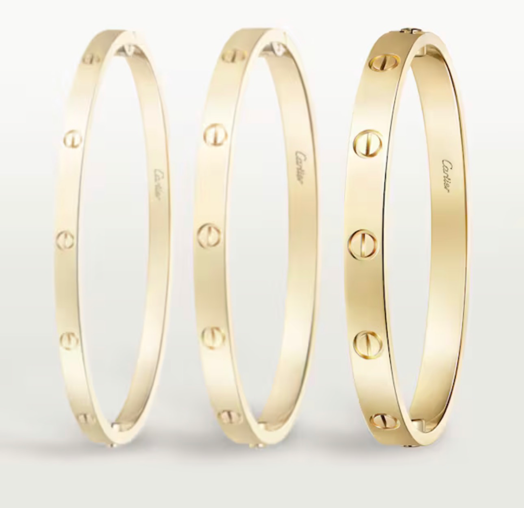 Браслет Cartier LOVE BRACELET CLASSIC MODEL YELLOW GOLD B6067516
