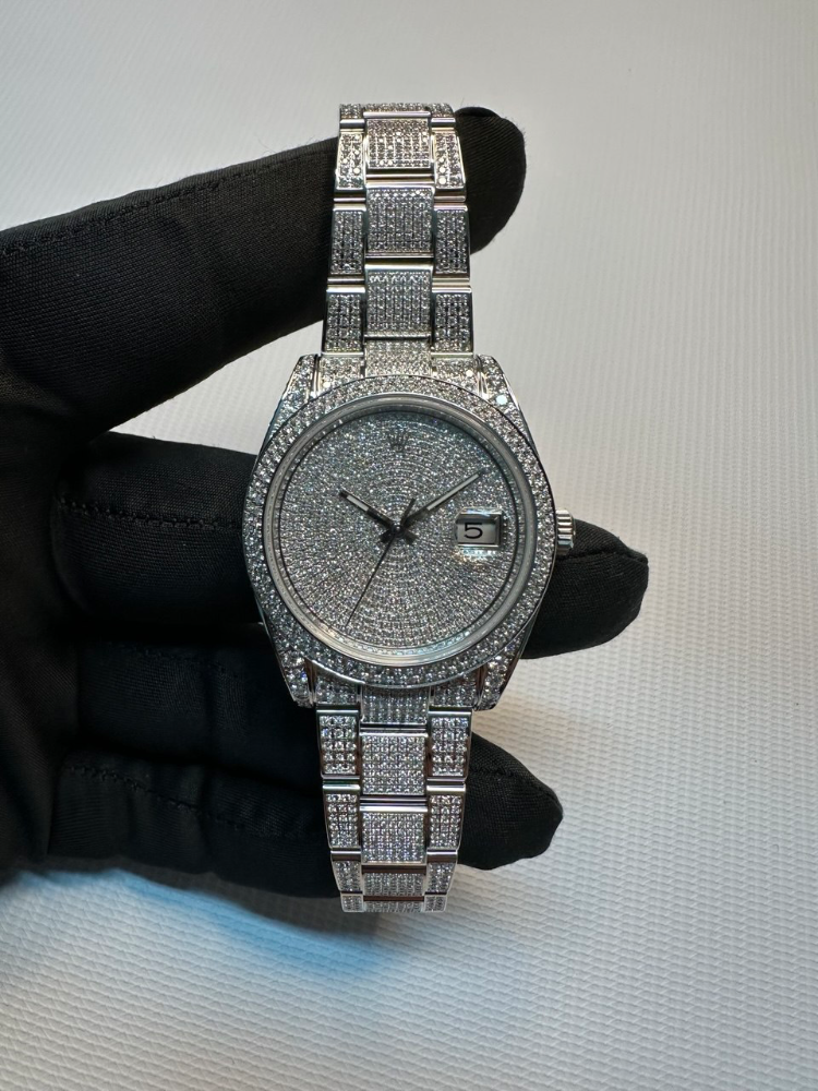 Часы Rolex Datejust 41mm Diamonds ТЮНИНГ