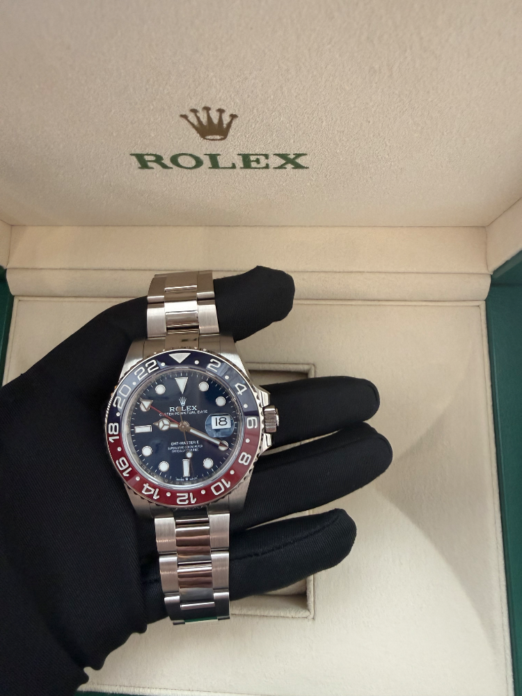 Часы Rolex 126719BLRO BLUE GMT-Master II White gold