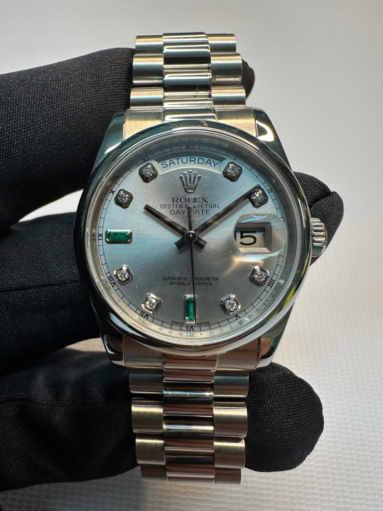Часы Rolex Day-Date 36mm Platinum 118206-0114
