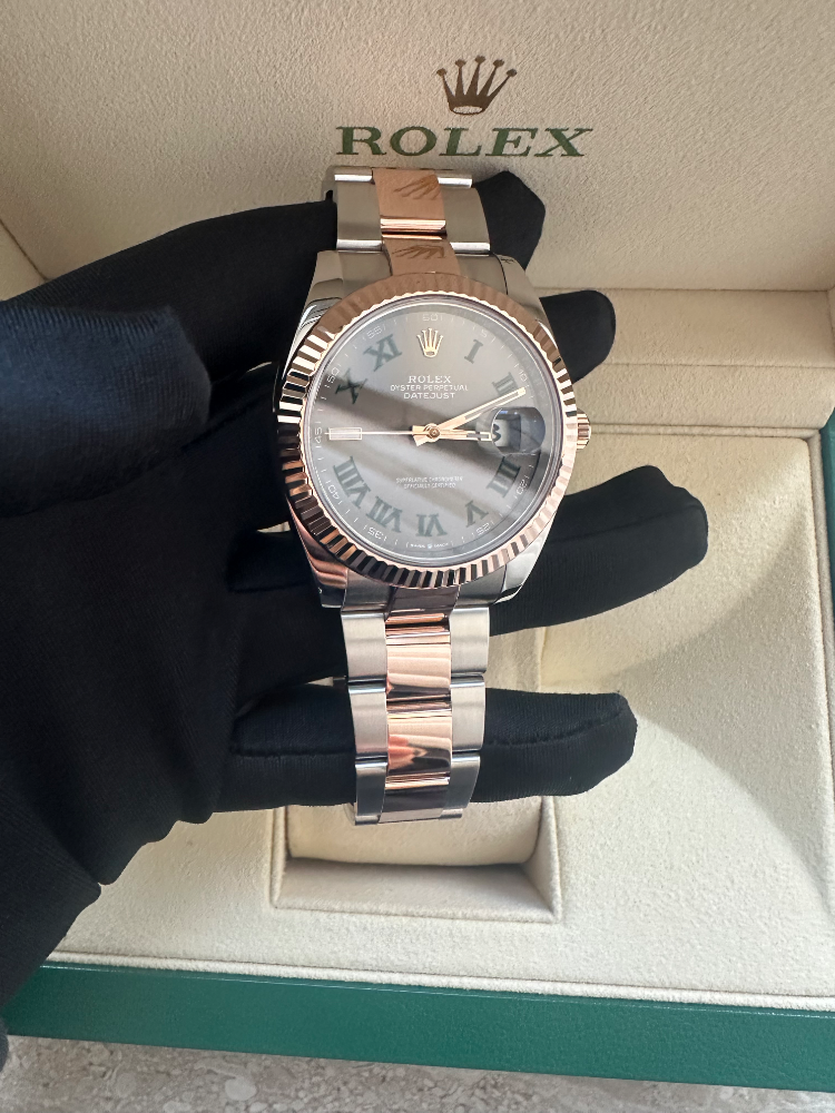 Часы Rolex Steel and Rose Gold Datejust 41mm 126331