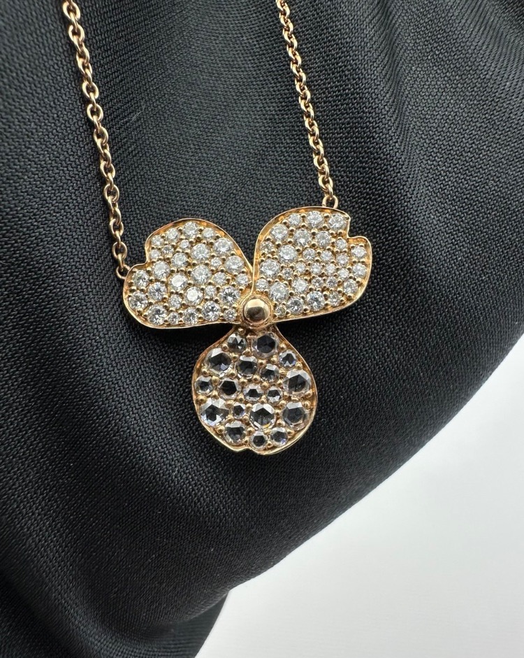 Подвеска Tiffany&Co. Tiffany Paper Flowers в виде соцветия с бриллиантами