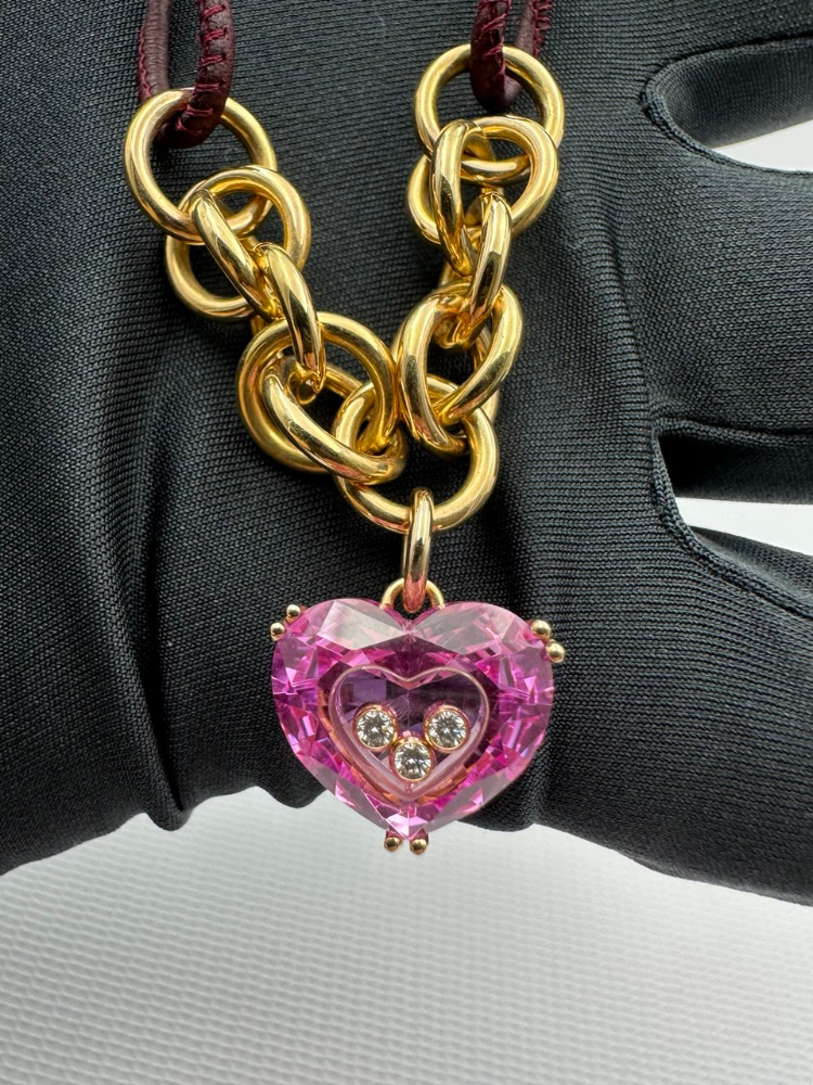 Колье Chopard Happy Diamonds 816958-5010