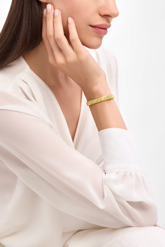 Браслет BVLGARI Tubogas Bracelet 361279 (17 размер)