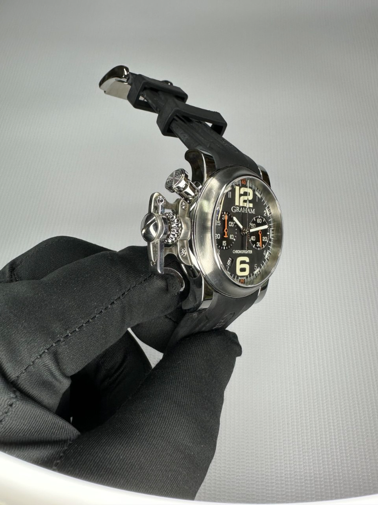 Часы Graham Chronofighter RAC Black Fighter 2CRBS.B02A.L81B