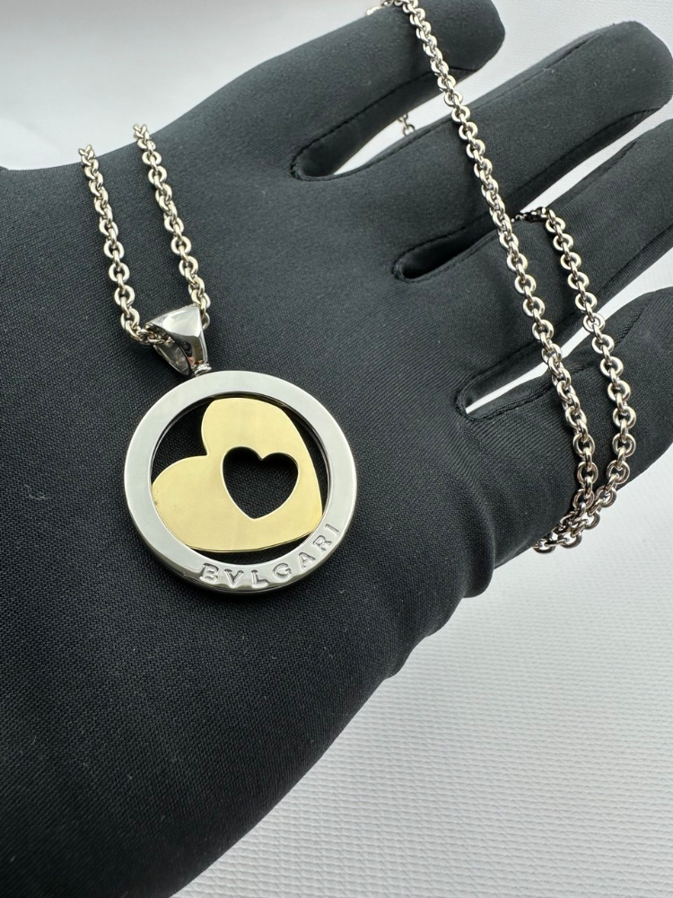 Подвеска BVLGARI TONDO HEART