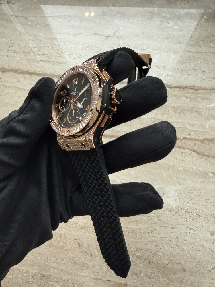 Часы Hublot Big Bang 41mm Red Gold Diamonds 341.PX.130.RX.094