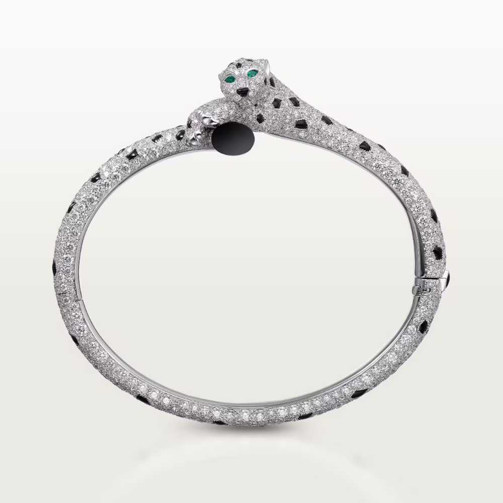 Браслет Cartier PANTHÈRE DE BRACELET PAVED (SIZE 17) H6001517