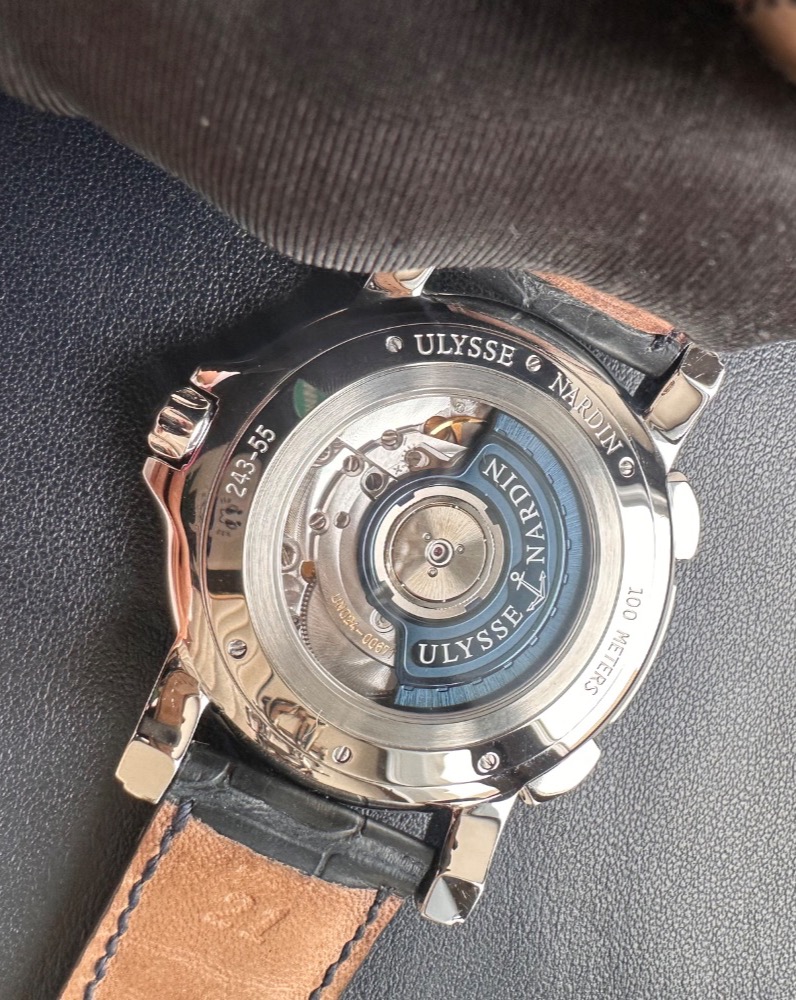 Часы Ulysse Nardin Dual Time 42 mm 243-55