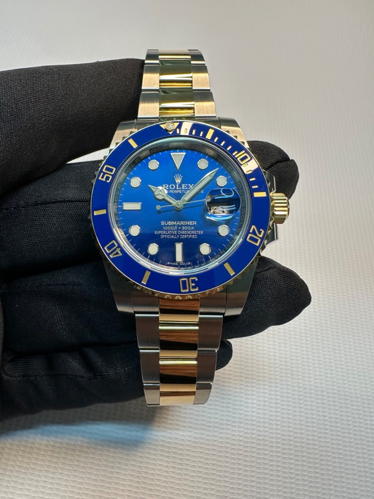 Часы Rolex Submariner Steel and Yellow Gold Ceramic 116613LB
