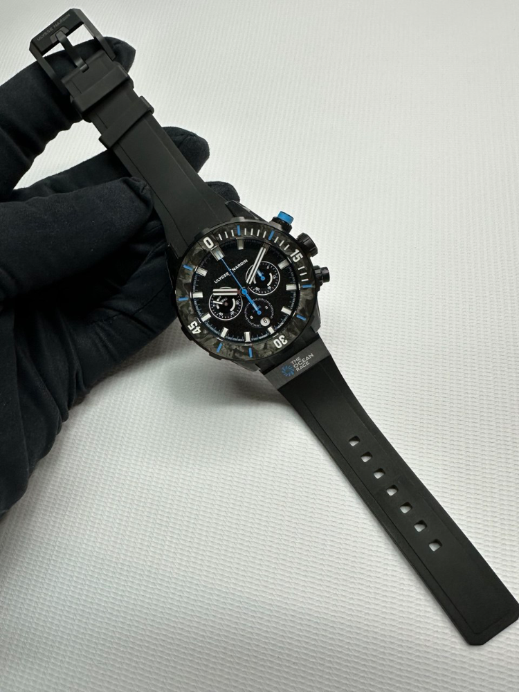 Часы Ulysse Nardin DIVER OCEAN RACE DIVER CHRONOGRAPH 44 мм 1503-170LE-2A-TOR/3A