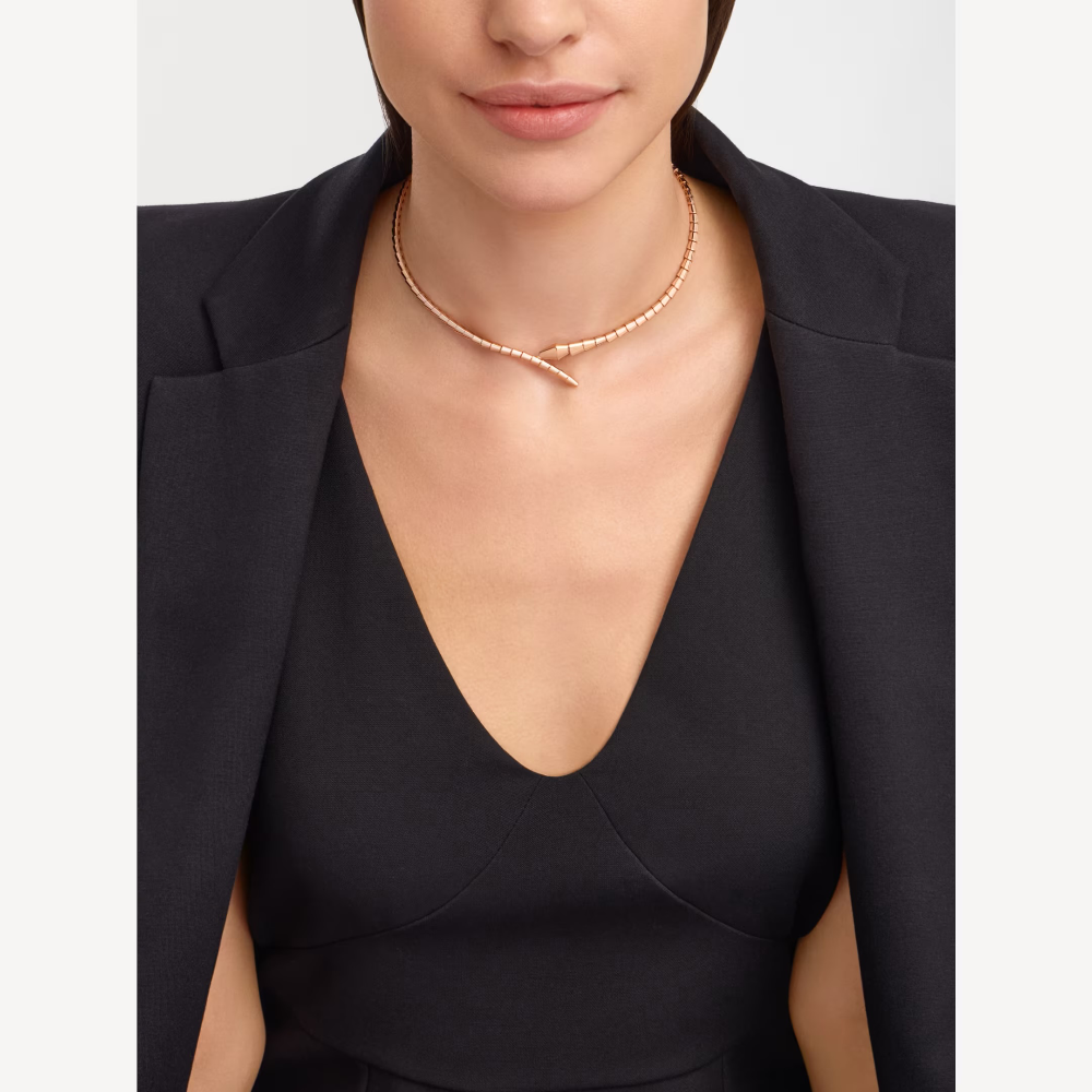 Колье BVLGARI SERPENTI VIPER NECKLACE (SIZE 34) 360349