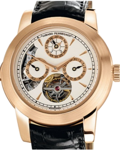 Часы Girard-Perregaux  Haute Horlogerie Opera Two - Tourbillon Westminster Minute Repeater Perpetual Calendar 99741-52-831-BAEA