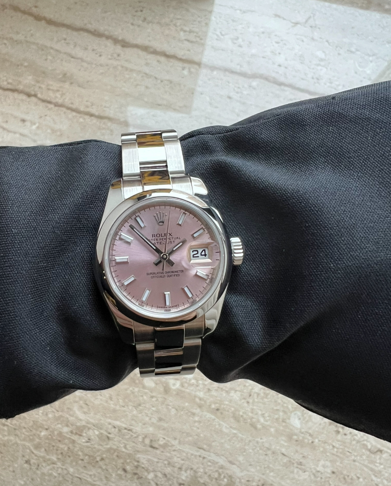 Часы Rolex Lady-Datejust 26mm Steel 179160 Pink