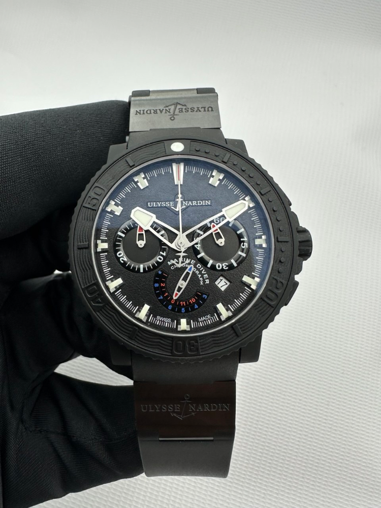 Часы Ulysse Nardin Diver Black Sea Chronograph 353-92-3C